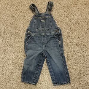 OshKosh B'gosh 100% Cotton Denim Overalls for Kids 18 Months